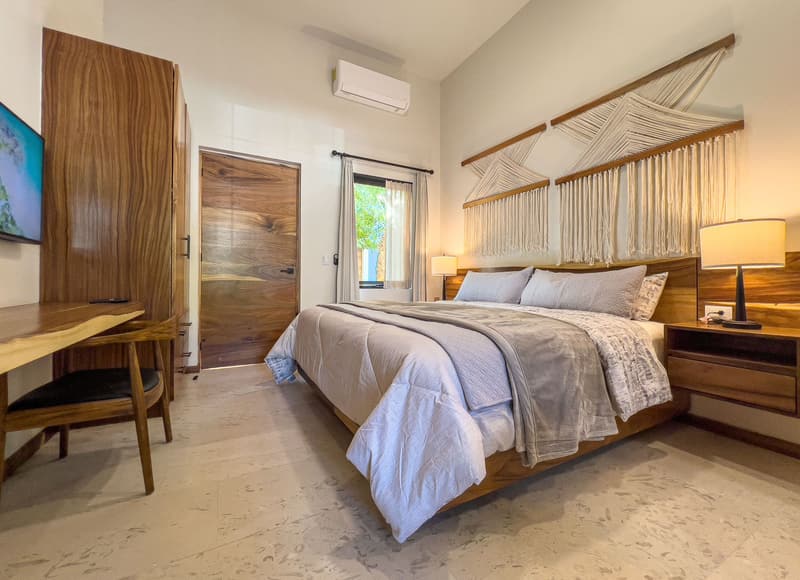Bedroom and desk