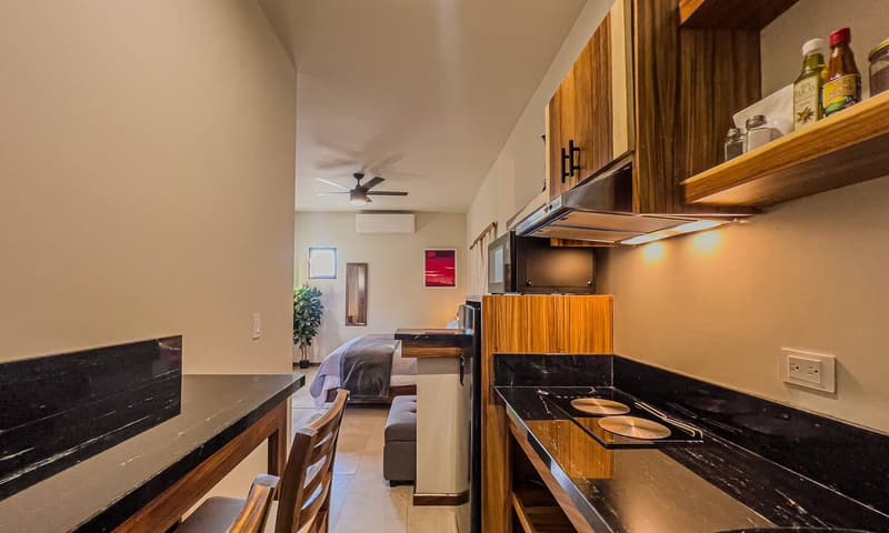 Equipped kitchen