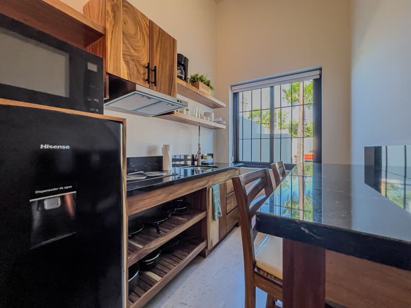 Equipped kitchen