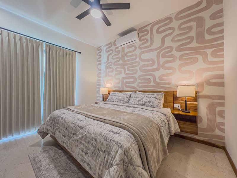 Main bedroom of Suite 12